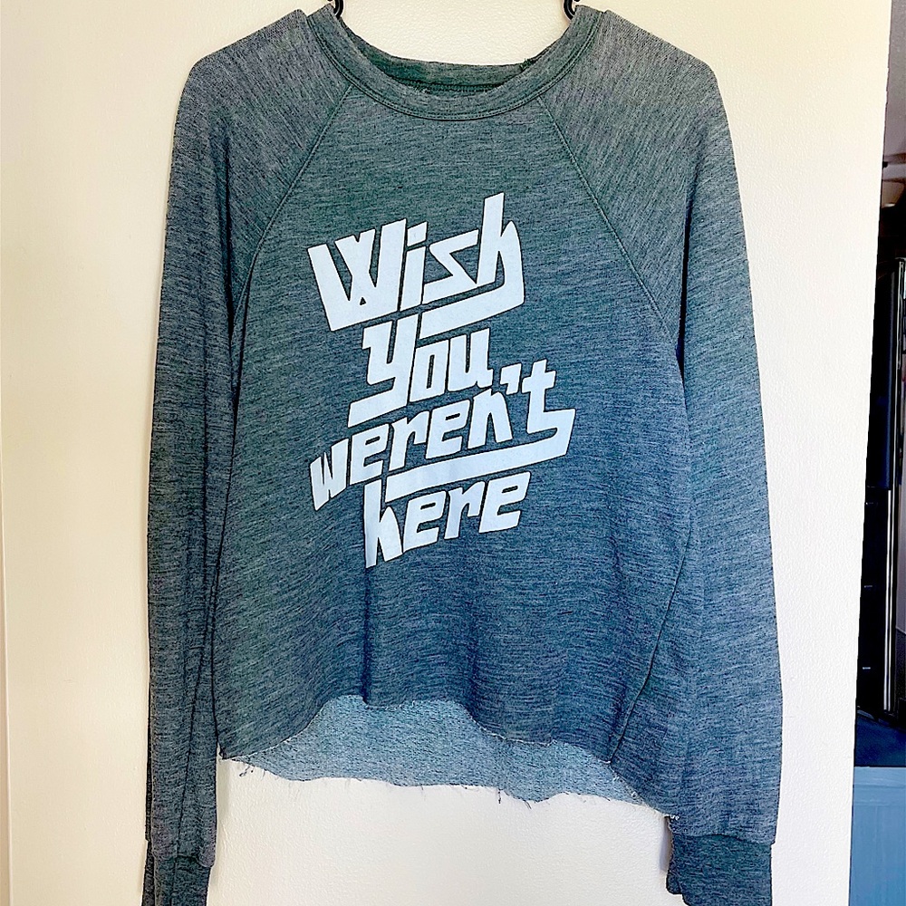 Ladies Recycled Karma graphic crewneck sweatshirt